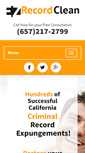 Mobile Screenshot of ezrecordclean.com